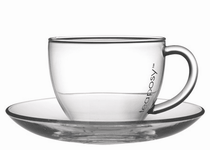 Tea for More Cup and Saucer